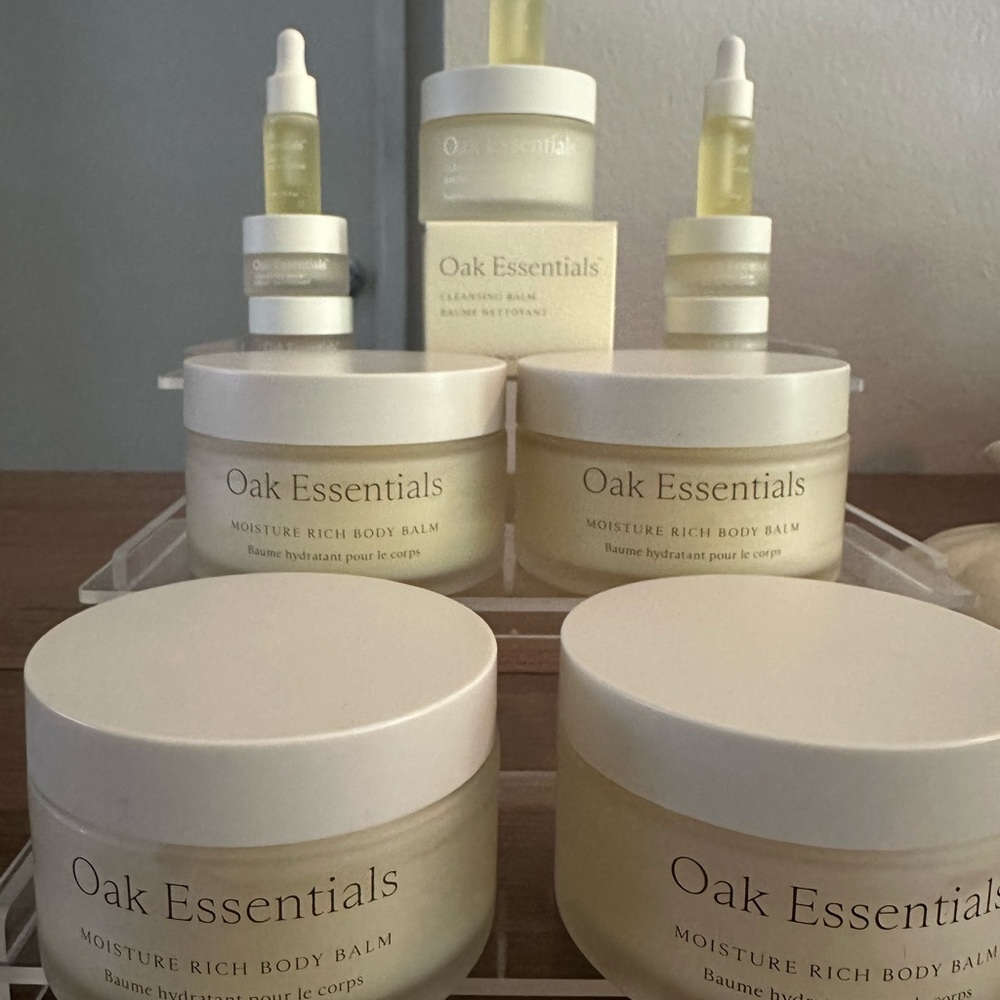 Oak Essentials MOISTURE RICH BODY BALM  New Creams BUNDLE